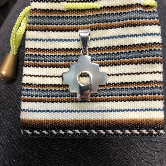 Sterling Silver Chakana Cross - Picture 3 of 3